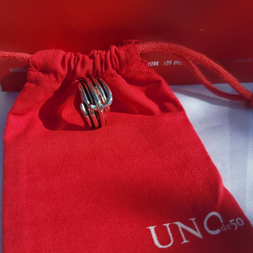 UNOde50 Braided Ring Collection My Energy Handcrafted in Spain